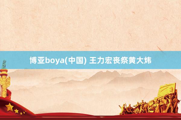 博亚boya(中国) 王力宏丧祭黄大炜